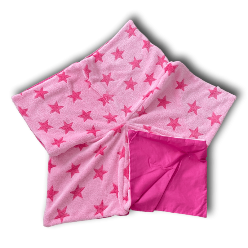 Sternenbodenkissen Gr. M rosa Sterne pink Sofortkauf ❤️ Beagletuff® - Rund um den Hund