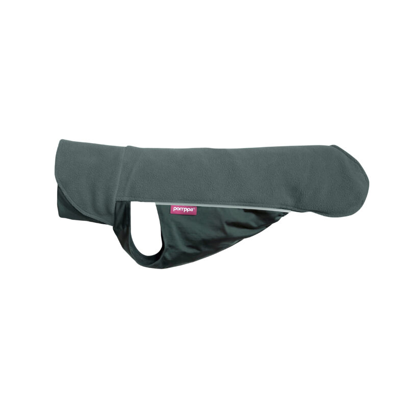 JumppaPomppa Fleece Hundepullover Graphite
