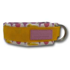 BT Hundehalsband Osteredition gelb bunt Gr. XS S M